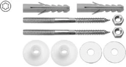 ASW Waschtisch-Befestigung 471400 M 10 X 140 Mm, Ohne Kappen