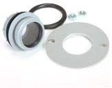 Airfit Flansch-Adapter 7550FA DN 75x50, PP Und Edelstahl