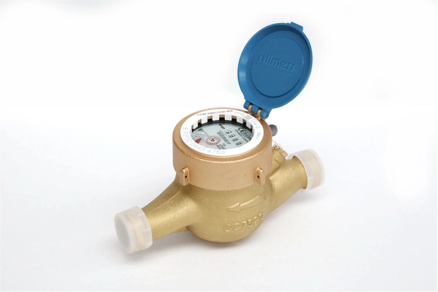 Allmess Mehrstrahl-Nassläufer 1702110006 7-10, PN16, Q3 10,0, DN 25, 260mm, Kalt 3 Allmess Mehrstrahl-Nassläufer 1702110006 7-10, PN16, Q3 10,0, DN 25, 260mm, Kalt