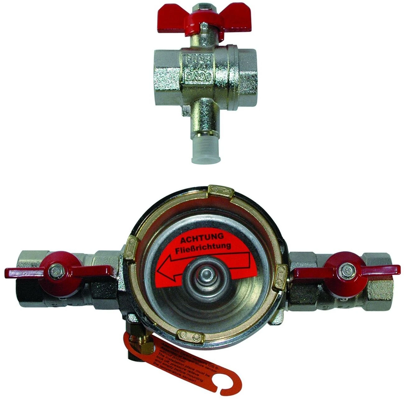 Allmess UltraMaXX Einbausatz 2503000006 EAT 1", DS6-KH, DN20, 230 Mm, Mit Absperrorganen 3 Allmess UltraMaXX Einbausatz 2503000006 EAT 1", DS6-KH, DN20, 230 Mm, Mit Absperrorganen