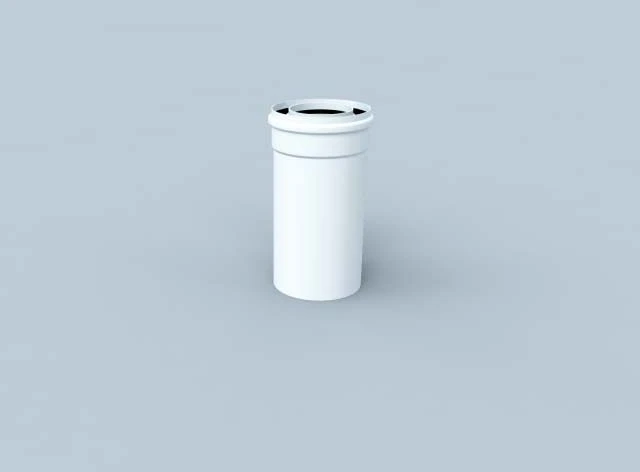 Bertrams Polyline LAS Rohr 41RL1000-60 1000 Mm, DN 60/100, Innen, Weiß 6 Bertrams Polyline LAS Rohr 41RL1000-60 1000 Mm, DN 60/100, Innen, Weiß – Bild 4