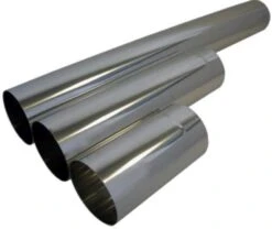 Bertrams VLE-Plus Rohrelement 19RL500-150 500mm, Ø 150mmx0,6mm, Edelstahl V4A