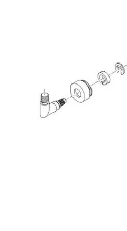 Dornbracht Halterung 90182001200-08 Für Umstellungsgriff Platin -Badezimmerbedarf Geschäft Dornbracht Halterung 90182001200 08 fuer Umstellungsgriff platin 1