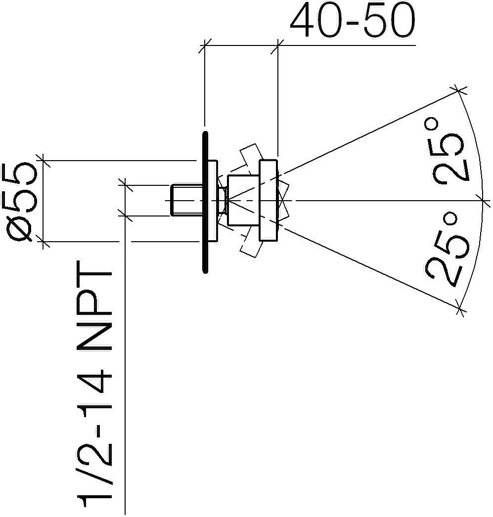Dornbracht Seitenbrause 28518979-99 Ohne Mengenregulierung, Dark Platinum Matt 4 Dornbracht Seitenbrause 28518979-99 Ohne Mengenregulierung, Dark Platinum Matt – Bild 2