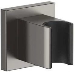 Dornbracht Symetrics Wandbrausehalter 28050980-99 Mit Rosette 60 X 60 Mm, Dark Platinum Matt