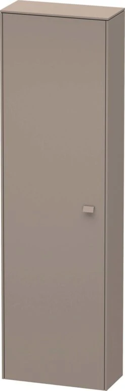 Duravit Brioso Hochschrank BR1321L4343 520x1770x240mm, Basalt Matt, Tür Links