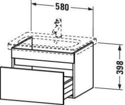 Duravit DuraStyle Waschtischunterbau DS638002222 Weiß Hochglanz, 58x44,8x39,8cm, 1 Auszug 10 Duravit DuraStyle Waschtischunterbau DS638002222 Weiß Hochglanz, 58x44,8x39,8cm, 1 Auszug -Badezimmerbedarf Geschäft Duravit DuraStyle Waschtischunterbau DS638002222 weiss hochglanz 58x448x398cm 1 Auszug 3