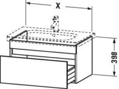 Duravit DuraStyle Waschtischunterbau DS638002222 Weiß Hochglanz, 58x44,8x39,8cm, 1 Auszug 11 Duravit DuraStyle Waschtischunterbau DS638002222 Weiß Hochglanz, 58x44,8x39,8cm, 1 Auszug -Badezimmerbedarf Geschäft Duravit DuraStyle Waschtischunterbau DS638002222 weiss hochglanz 58x448x398cm 1 Auszug 4