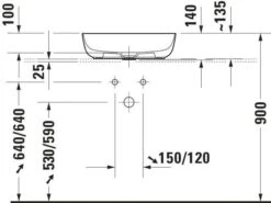 Duravit Luv Aufsatz-Waschtisch 03795026001 50x35cm, Geschliffen, Ohne Überlauf, Ohne Hahnlochbank, Weiß/weiß WonderGliss -Badezimmerbedarf Geschäft Duravit Luv Aufsatz Waschtisch 03795026001 50x35cm geschliffen ohne Ueberlauf ohne Hahnlochbank weiss weiss WonderGliss 6