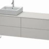 Duravit XSquare Waschtisch-Unterschrank XS4924L0707 160x53,8x54,8cm, 4 Auszüge, Links, Betongrau Matt 1 Duravit XSquare Waschtisch-Unterschrank XS4924L0707 160x53,8x54,8cm, 4 Auszüge, Links, Betongrau Matt -Badezimmerbedarf Geschäft Duravit XSquare Waschtisch Unterschrank XS4924L0707 160x538x548cm 4 Auszuege links Betongrau matt