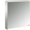 Emco Asis Prime 2 Lichtspiegelschrank 949706021 600mm, 1Tür, Verspiegelte Glasrückwand, Lichtpaket -Badezimmerbedarf Geschäft Emco Asis Prime 2 Lichtspiegelschrank 949706021 600mm 1Tuer verspiegelte Glasrueckwand Lichtpaket