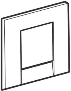 Geberit BetPl. HyTouch UR Bolero Für 241912111 UR- Steuerungen Ab 2009, Weiß-alpin