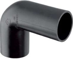 Geberit Pe Anschlussbogen 361080161 DN 50x44mm, 90Grad, PE-HD, Für Manschette