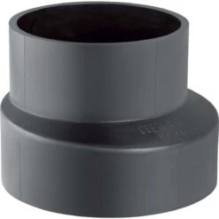 Geberit Pe Reduktion 367558161 DN 100/40, Exzentrisch, Kurz, PE-HD