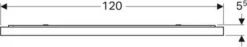 Geberit Xeno² Lichtspiegel 500519001 120x71x5,5cm, LED, 230 V, 50 Hz, 87,2 W -Badezimmerbedarf Geschäft Geberit Xeno² Lichtspiegel 500519001 120x71x55cm LED 230 V 50 Hz 872 W 3