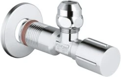 Grohe Eckventil 22039000 Chrom 1/2"x3/8", Selbstdichtend