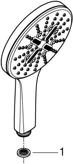 Grohe Rainshower SmartActive 130 Handbrause 26574000 Chrom, 3 Strahlarten, Mit Durchflussbegrenzer 9,5 L/min -Badezimmerbedarf Geschäft Grohe Rainshower SmartActive 130 Handbrause 26574000 chrom 3 Strahlarten mit Durchflussbegrenzer 95 l min 2