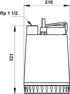 Grundfos Unilift Schmutzwasserpumpe 96023873 Edelstahl, AP12.40.08.3, 1 1/2 IG, 3x400 V, 10m -Badezimmerbedarf Geschäft Grundfos Unilift Schmutzwasserpumpe 96023873 Edelstahl AP12.40.08.3 1 1 2 IG 3x400 V 10m 1
