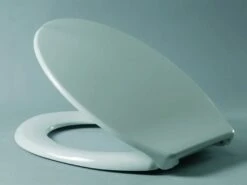 Haro WC-Sitz 506856 Scharniere Edelstahl, FastFixmutter, 2-Punkt, Weiß