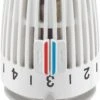Heimeier Thermostat-Kopf 6200-00.500 Weiß, Für Schwimmhallen Und Medizinische Bäderbetriebe