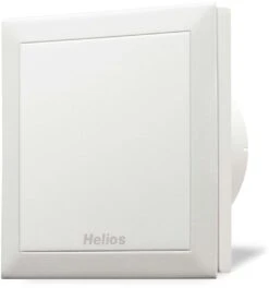 Helios Minilüfter M1/120 F 6364 Feuchtesteuerung, Weiss, 170mÂ³/h