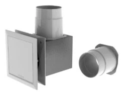 Helios Zweitraumset ELS-ZS 8186 Mit Absaugeinheit Und Anschluss-Stutzen