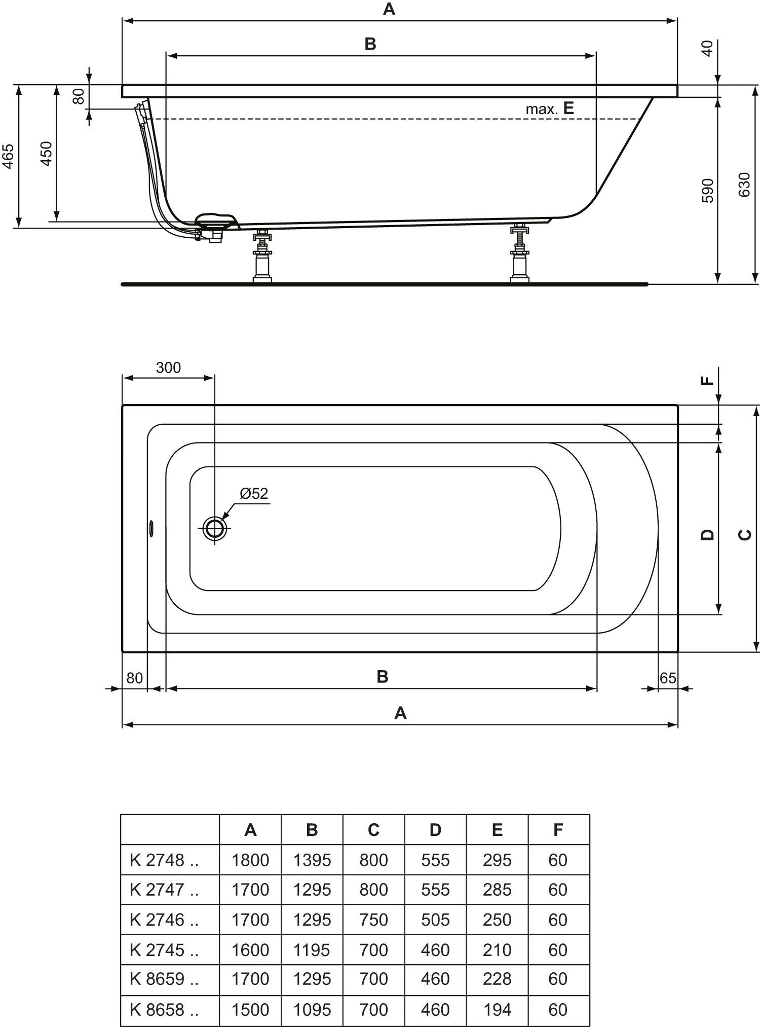 Ideal Standard Badewanne Hotline Neu K274601 170 X 75 Cm, Weiß 4 Ideal Standard Badewanne Hotline Neu K274601 170 X 75 Cm, Weiß – Bild 2