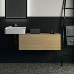 Ideal Standard Conca Waschtisch-Unterschrank T4313Y6 Ohne Ausschnitt, 1 Auszug, 100x50,5x37 Cm, Eiche Hell Furnier -Badezimmerbedarf Geschäft Ideal Standard Conca Waschtisch Unterschrank T4313Y6 ohne Ausschnitt 1 Auszug 100x505x37 cm Eiche hell Furnier 4