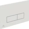 Ideal Standard Oleas WC-Betätigungsplatte R0122AC 234x8,5x154mm, Mechanisch, Weiß -Badezimmerbedarf Geschäft Ideal Standard Oleas WC Betaetigungsplatte R0122AC 234x85x154mm mechanisch weiss