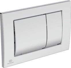 Ideal Standard Septa Pro WC-Betätigungsplatte R0127MY 243x17x163mm, Mechanisch, Stahl Gebürstet