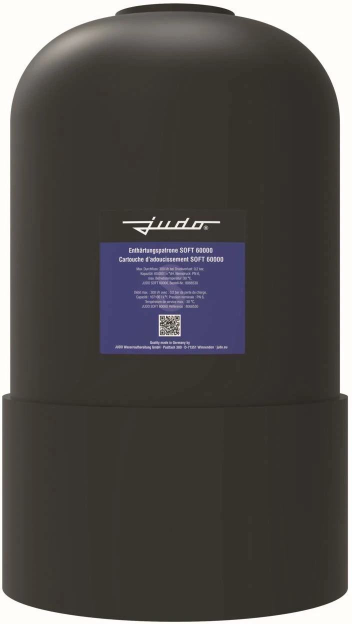 Judo Ersatzpatrone 8068530 60000, Mit Anschlussset, Enthärtung 3 Judo Ersatzpatrone 8068530 60000, Mit Anschlussset, Enthärtung