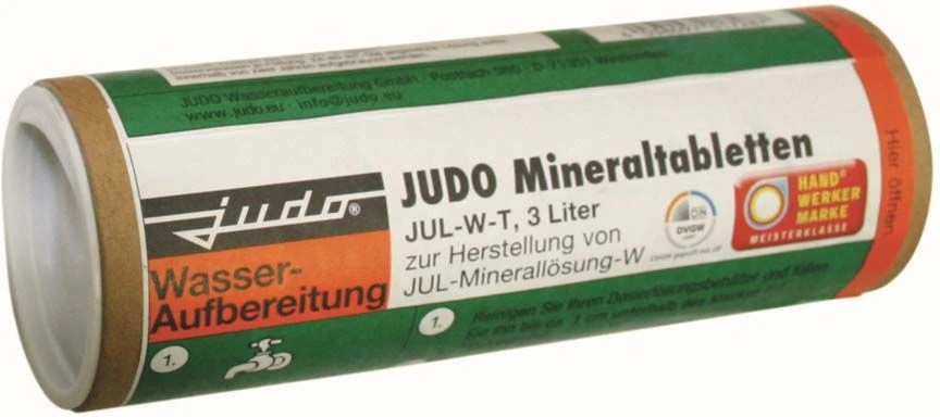 Judo Jul Mineraltabletten 8600017 Für 3 L 3 Judo Jul Mineraltabletten 8600017 Für 3 L