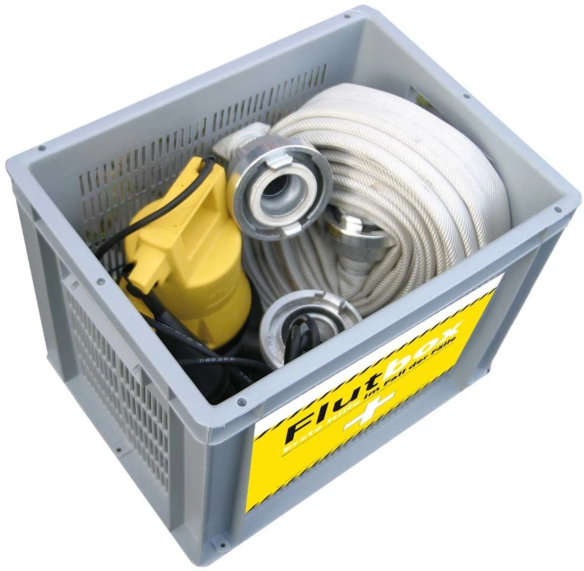 Jung Flutbox Komplett Mit Pumpe JP09479 Mit Feuerwehrschlauch Und Behälter 3 Jung Flutbox Komplett Mit Pumpe JP09479 Mit Feuerwehrschlauch Und Behälter