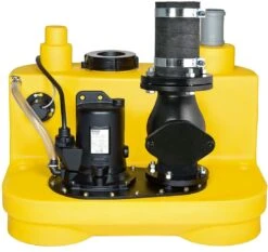 Jung Compli Fäkalienhebeanlage JP50095 535/2 BW, Mit Rückschlagklappe