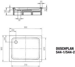 Kaldewei Duschplan 544-1 Brausewanne 440400010001 80 X 90 X 6,5 Cm, Weiss 11 Kaldewei Duschplan 544-1 Brausewanne 440400010001 80 X 90 X 6,5 Cm, Weiss -Badezimmerbedarf Geschäft Kaldewei Duschplan 544 1 Brausewanne 440400010001 80 x 90 x 65 cm weiss 4