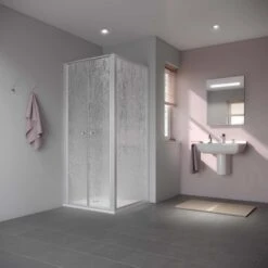 Kermi Nova 2000 Pendeltür N2PTD0801811K 80 X 185 Cm, Silber Mattglanz, Kerolan Fontana