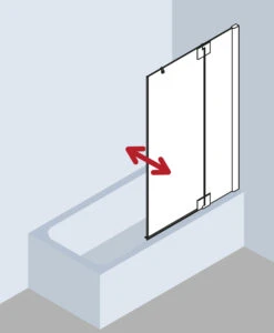Kermi Pasa XP Schwingflügel Mit Festfeld PXDTR100151AK 100x150cm, Silber Mattglanz, ESG Klar, Rechts 9 Kermi Pasa XP Schwingflügel Mit Festfeld PXDTR100151AK 100x150cm, Silber Mattglanz, ESG Klar, Rechts -Badezimmerbedarf Geschäft Kermi Pasa XP Schwingfluegel mit Festfeld PXDTR100151AK 100x150cm silber mattglanz ESG klar rechts 2