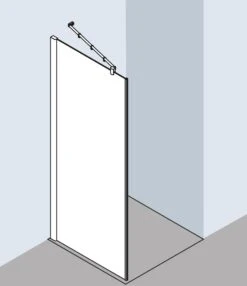 Kermi Pasa XP Seitenwand PXTWD075201AK 75x200cm, Silber Mattglanz, ESG Klar, Auf Duschwanne -Badezimmerbedarf Geschäft Kermi Pasa XP Seitenwand PXTWD075201AK 75x200cm silber mattglanz ESG klar auf Duschwanne 2