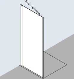 Kermi Pasa XP Seitenwand PXTWD075201AK 75x200cm, Silber Mattglanz, ESG Klar, Auf Duschwanne -Badezimmerbedarf Geschäft Kermi Pasa XP Seitenwand PXTWD075201AK 75x200cm silber mattglanz ESG klar auf Duschwanne 4