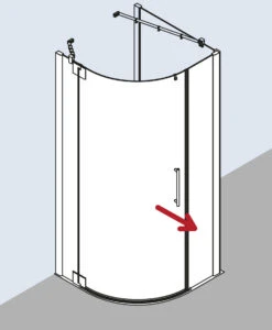 Kermi Pasa XP Viertelkreis-Schwingtür PX50LV41201AK 90x100x200cm, Radius 50cm, Silber Mattglanz, ESG Klar, Links 10 Kermi Pasa XP Viertelkreis-Schwingtür PX50LV41201AK 90x100x200cm, Radius 50cm, Silber Mattglanz, ESG Klar, Links -Badezimmerbedarf Geschäft Kermi Pasa XP Viertelkreis Schwingtuer PX50LV41201AK 90x100x200cm Radius 50cm silber mattglanz ESG klar links 3