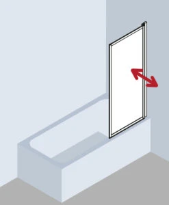 Kermi Vario 2000 Faltwand 1-flügelig V2FW1070142YK 75,1-76,7x140cm, Weiß, ESG SR Opaco Clean 11 Kermi Vario 2000 Faltwand 1-flügelig V2FW1070142YK 75,1-76,7x140cm, Weiß, ESG SR Opaco Clean -Badezimmerbedarf Geschäft Kermi Vario 2000 Faltwand 1 fluegelig V2FW1070142YK 751 767x140cm weiss ESG SR Opaco Clean 3