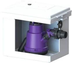 Kessel Minilift Hebeanlage 28560 300-S1, Zur Freien Aufstellung, 230 V