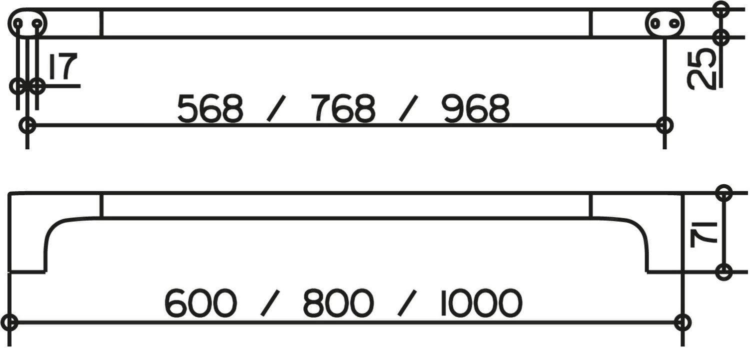 Keuco Edition 400 Badetuchhalter 11501011000 1000 Mm, Verchromt 4 Keuco Edition 400 Badetuchhalter 11501011000 1000 Mm, Verchromt – Bild 2