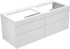 Keuco Edition 400 Unterschrank 31575370100 140x54,6x53,5cm, 4 Auszüge, Trüffel