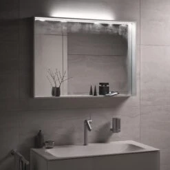 Keuco X-Line Lichtspiegel 33298293000, Inox, 1000x700x105mm, LED-Beleuchtung Und Spiegelheizung -Badezimmerbedarf Geschäft Keuco X Line Lichtspiegel 33298293000 Inox 1000x700x105mm LED Beleuchtung und Spiegelheizung 8