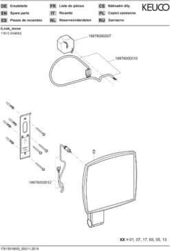 Keuco ILook_move Kosmetikspiegel 17613179003 Aluminium-finish, UP, Wandmodell, Beleuchtet, 200 X 200 Mm -Badezimmerbedarf Geschäft Keuco iLook move Kosmetikspiegel 17613179003 Aluminium finish UP Wandmodell beleuchtet 200 x 200 mm 2