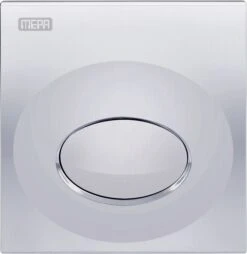 MEPA Drop Teil 2 Betätigungsplatte 421121 Chrom Glanz, Für Urinal