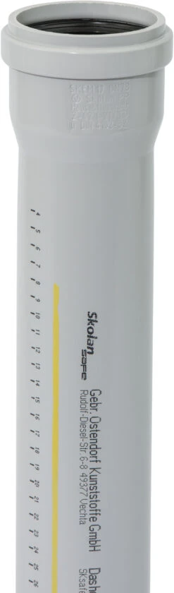 Ostendorf SKOLAN Safe SKOLANsafe-Rohr 333020 DN/OD 78, 500 Mm, Mit Muffe