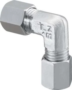 Oventrop Ofix-Oil Winkel-Verschraubung 2083451 6x6mm, Stahl, Verzinkt