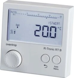 Oventrop R Tronic RT B Funk-Raumbediengerät 1150680 AP, Mit Bidirektionaler Funkkommunikation, Weiß